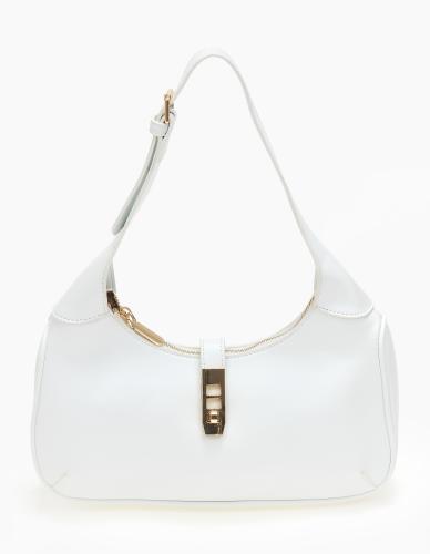 Γυναικεία τσάντα ώμου - Λευκό